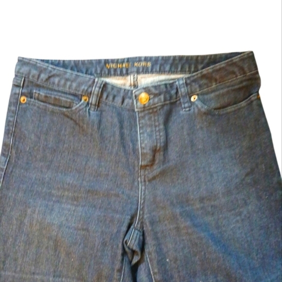 Vintage Michael Kors Low Rise Straight Boot Leg Jeans Y2K Women's size 6 P - Picture 4 of 10